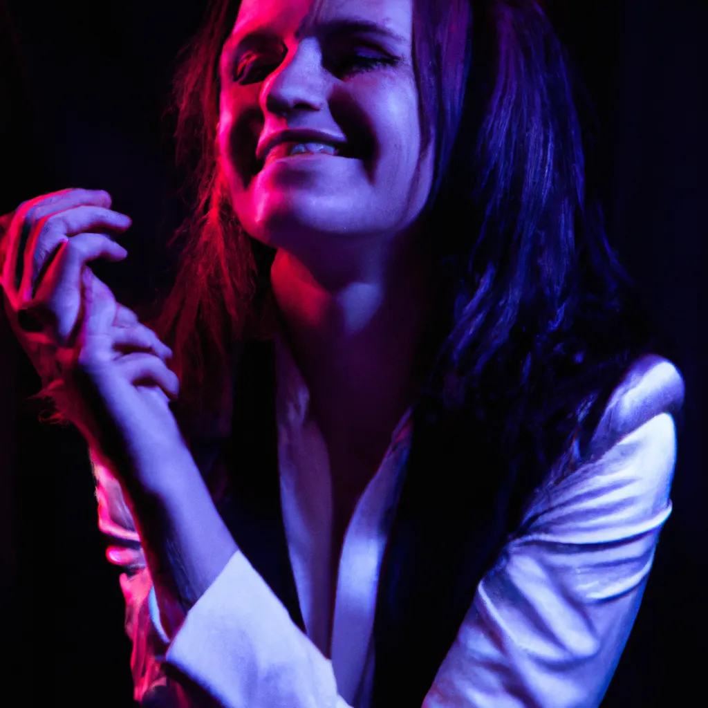 Artistic portrait of Sofia Kappel