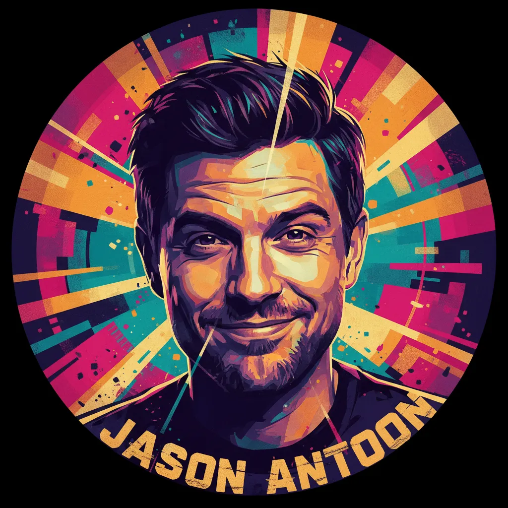 Artistic portrait of Jason Antoon