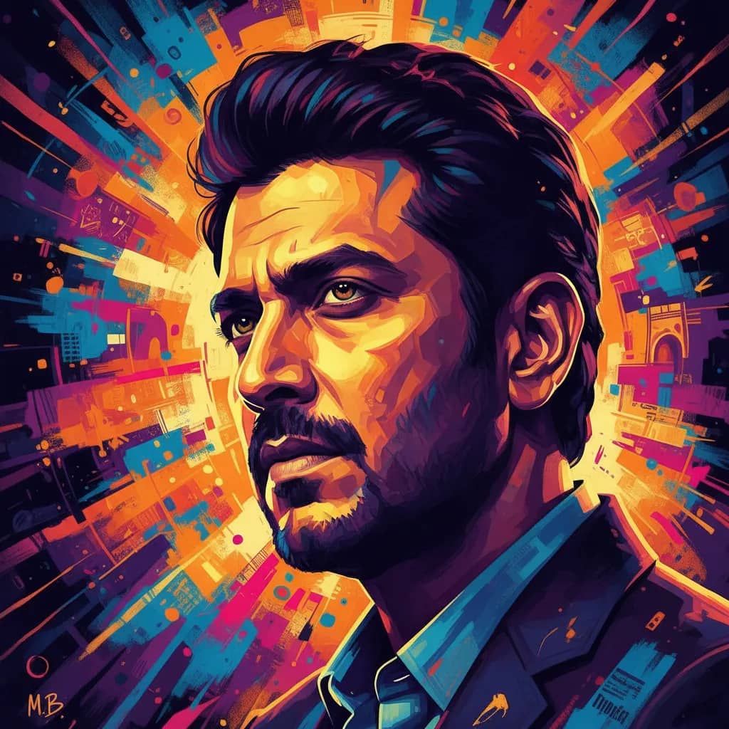 Portrait of Manoj Bakshi