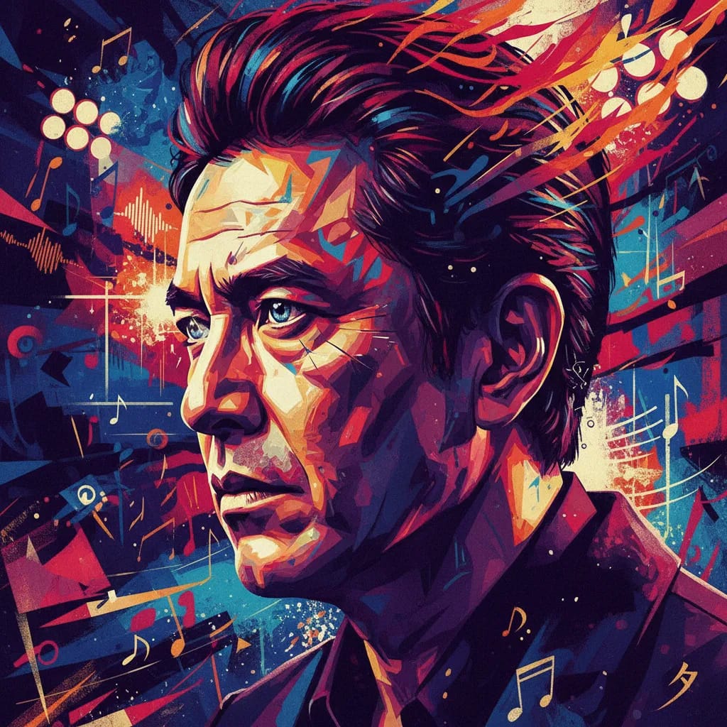 Artistic portrait of Bin Shimada