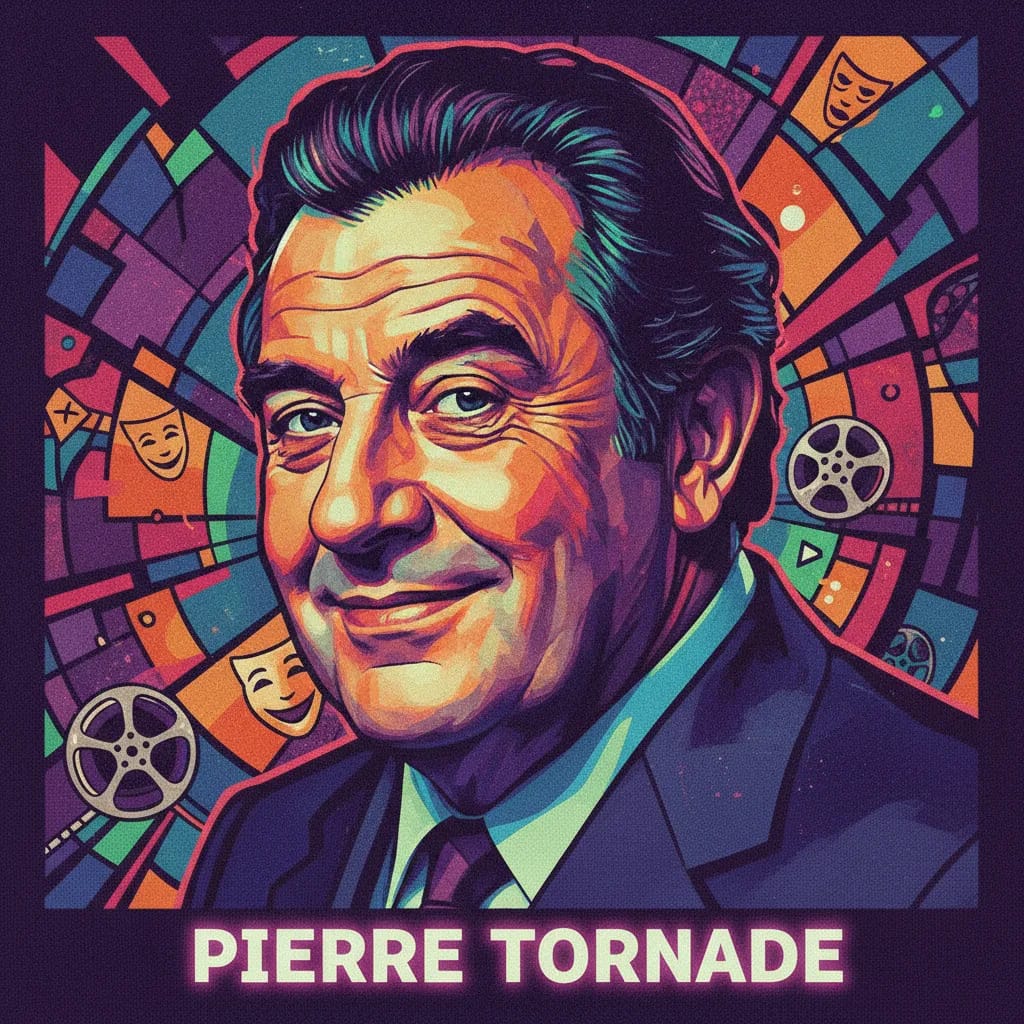 Artistic portrait of Pierre Tornade