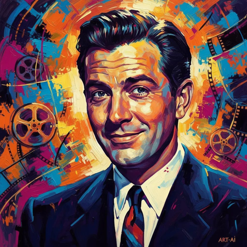 Artistic portrait of Donald O'Connor
