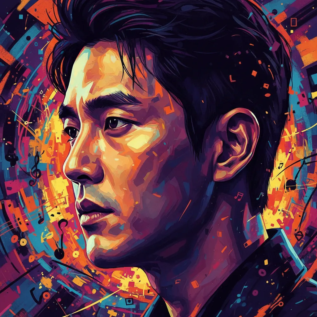 Portrait of Gang Dong-won