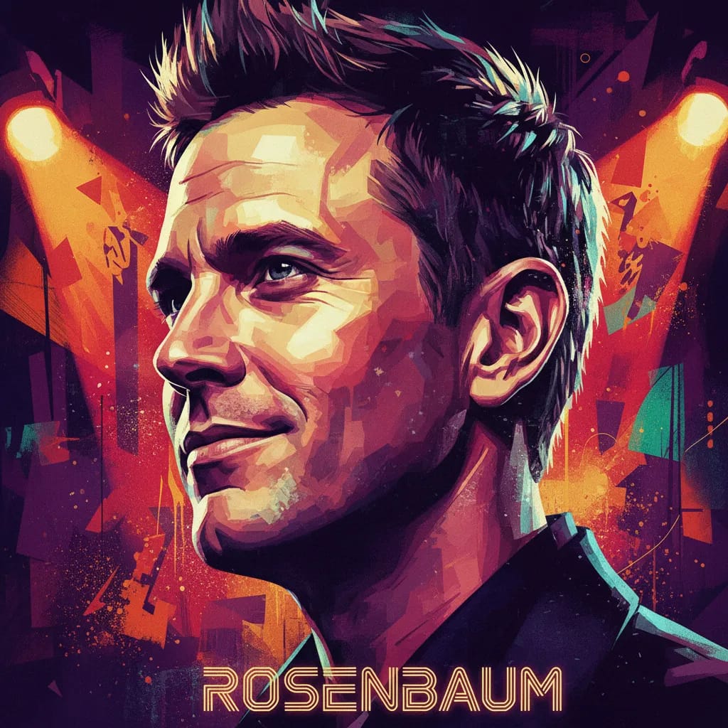 Artistic portrait of Michael Rosenbaum