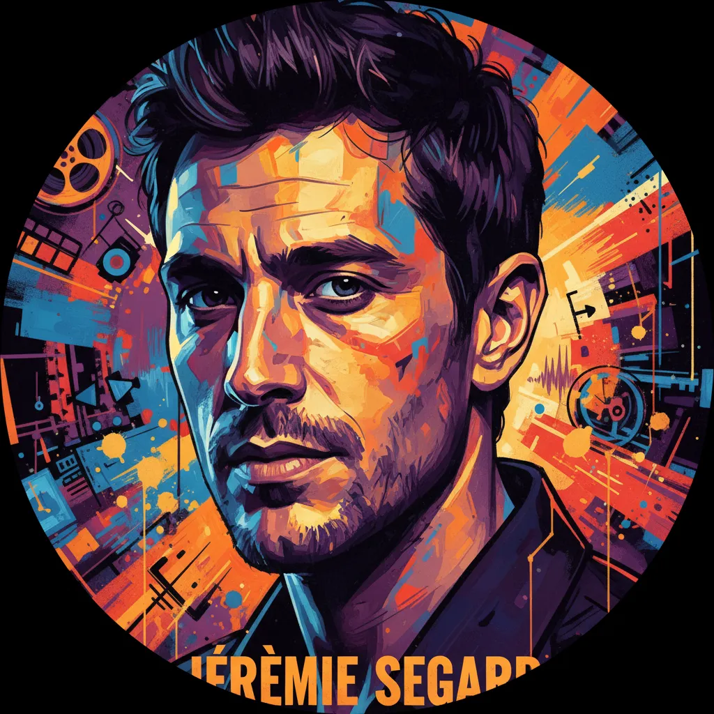 Artistic portrait of Jérémie Segard