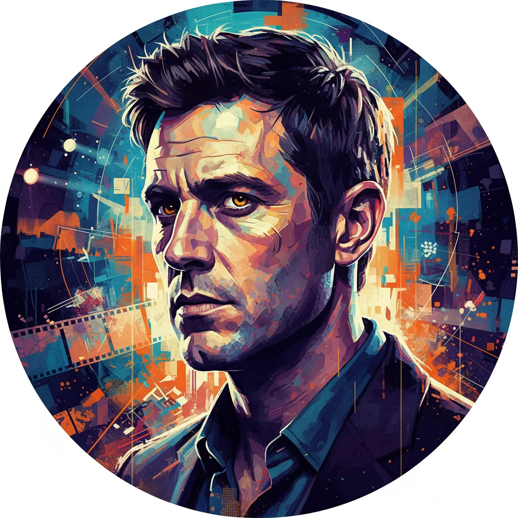 Artistic portrait of Ciarán McMenamin