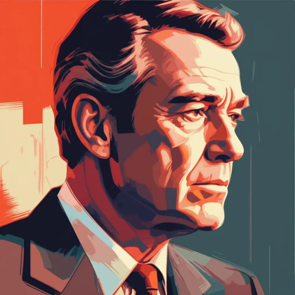 Artistic portrait of James Olson
