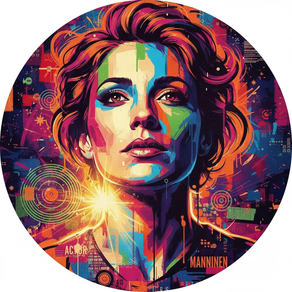 Artistic portrait of Sarah Manninen