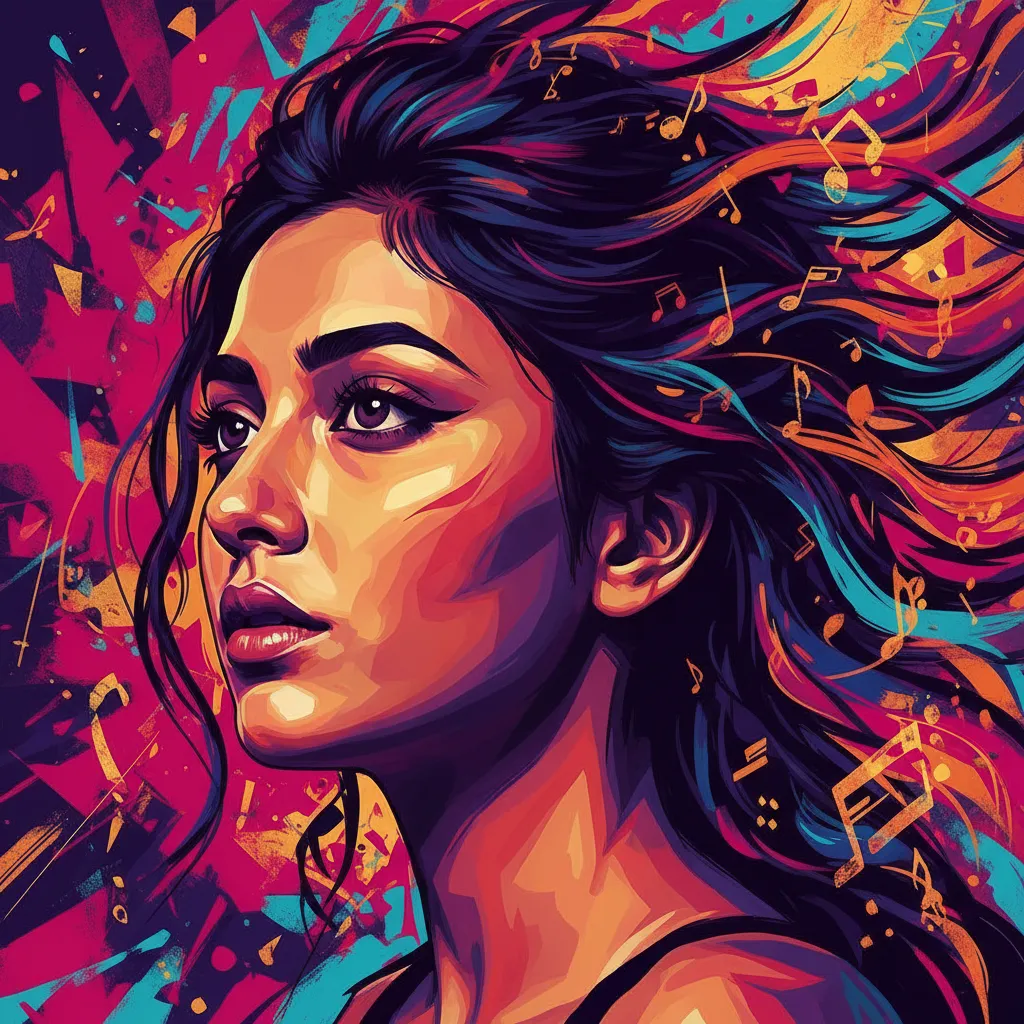 Artistic portrait of Ritika Badiani