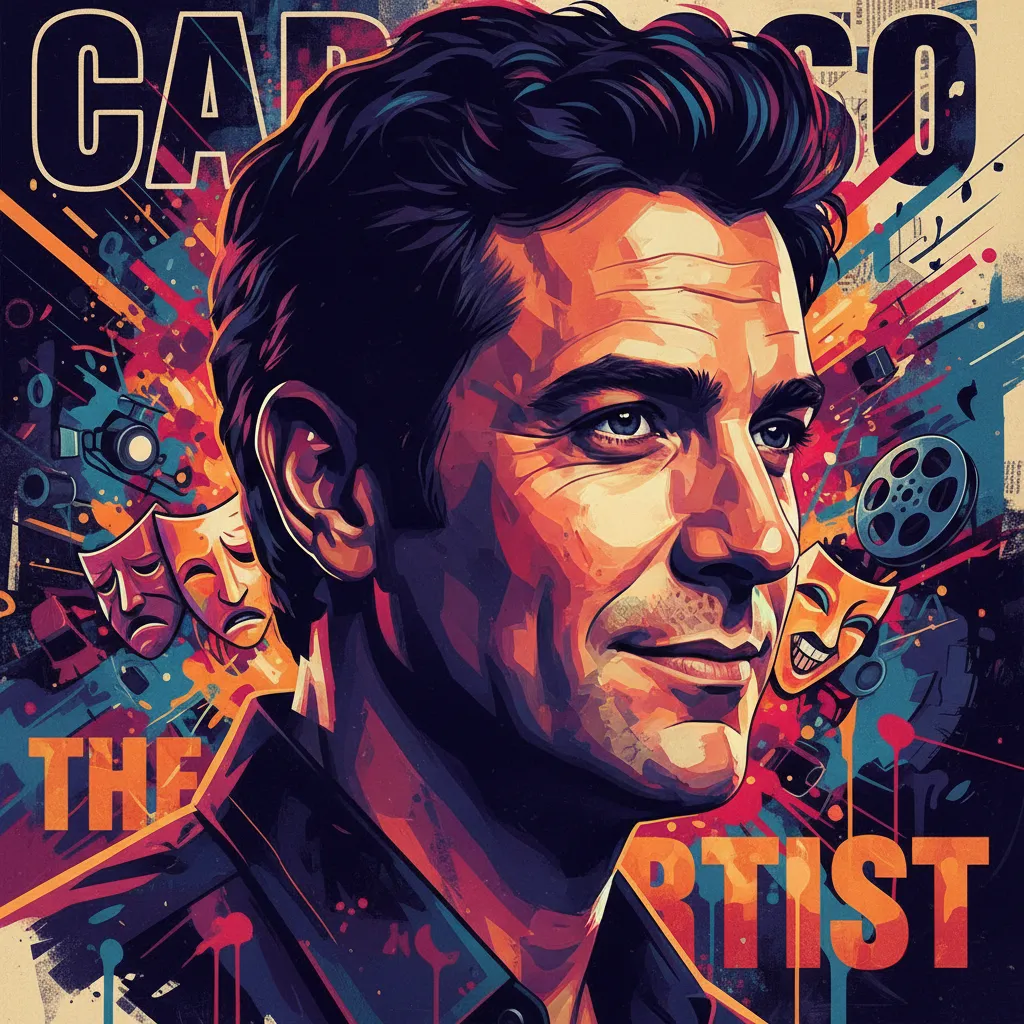 Artistic portrait of Pedro Cardoso