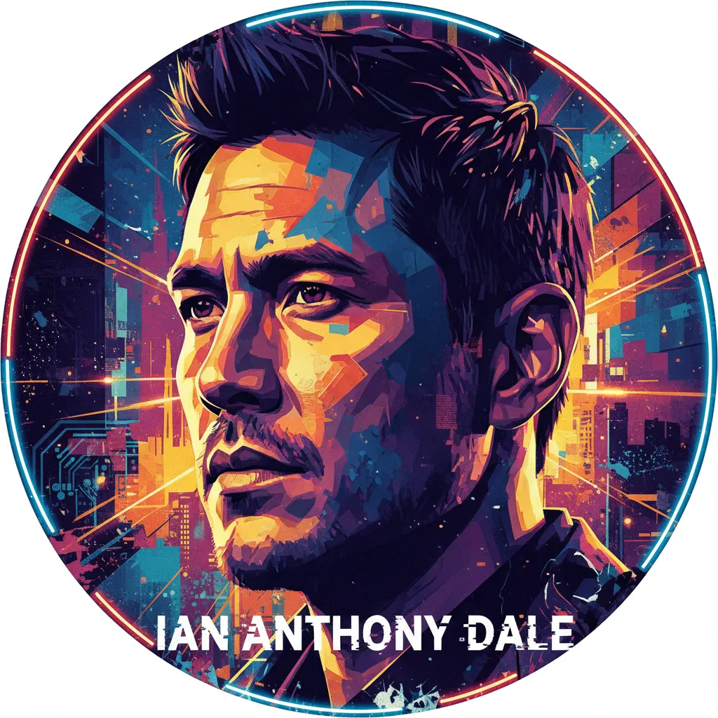 Artistic portrait of Ian Anthony Dale
