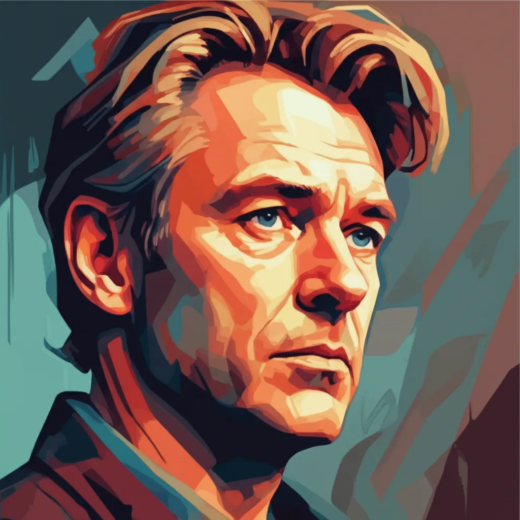 Artistic portrait of Tomas Villum Jensen