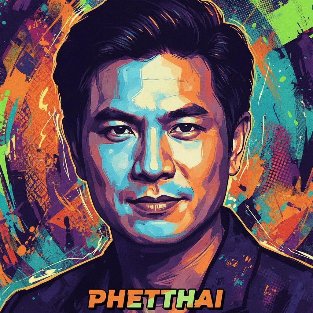 Artistic portrait of Phetthai Vongkumlao