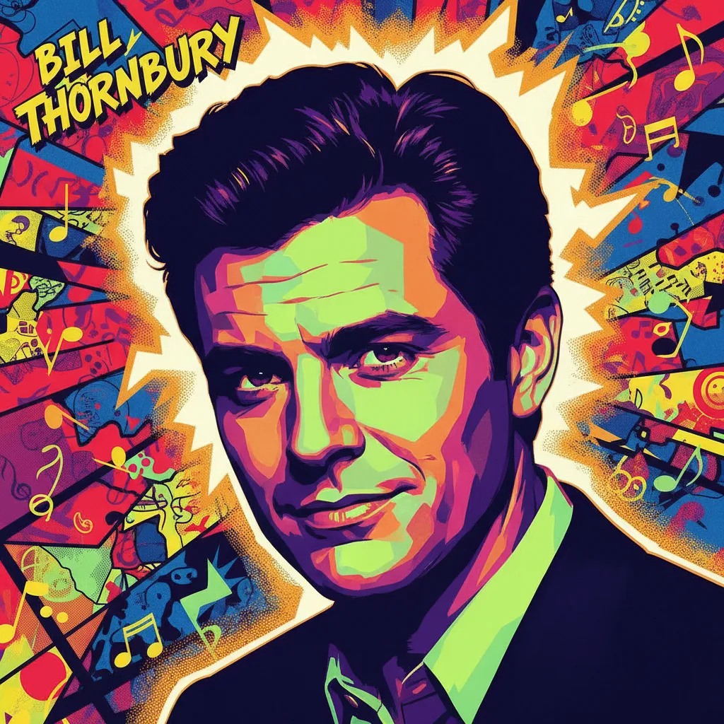 Artistic portrait of Bill Thornbury