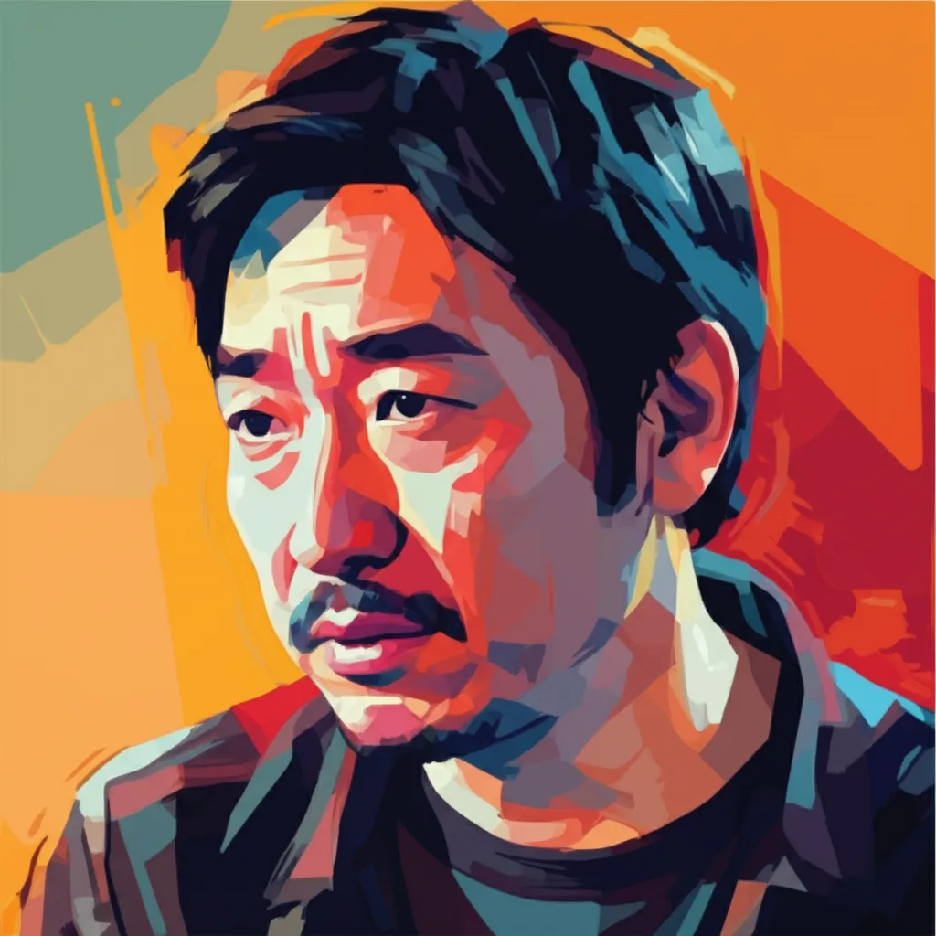 Artistic portrait of Kôichi Yamadera