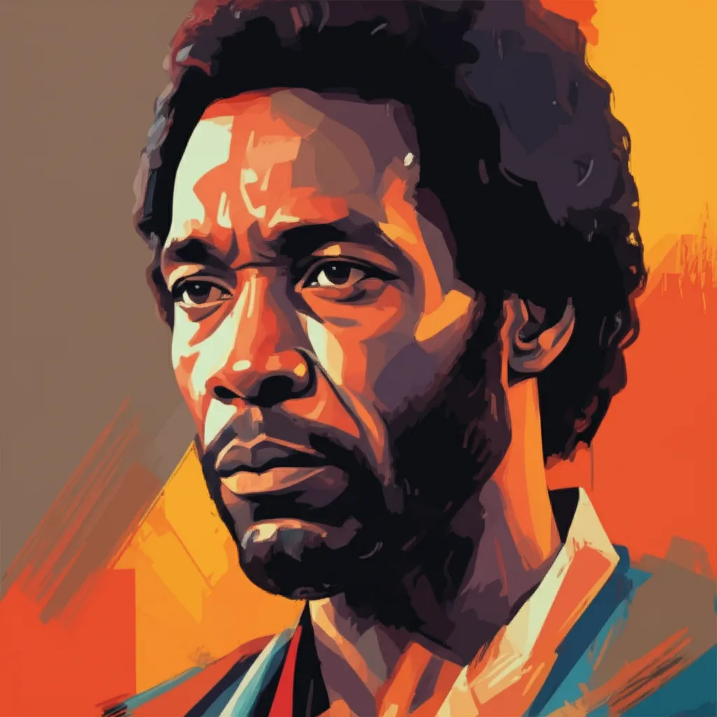 Artistic portrait of Jim Kelly