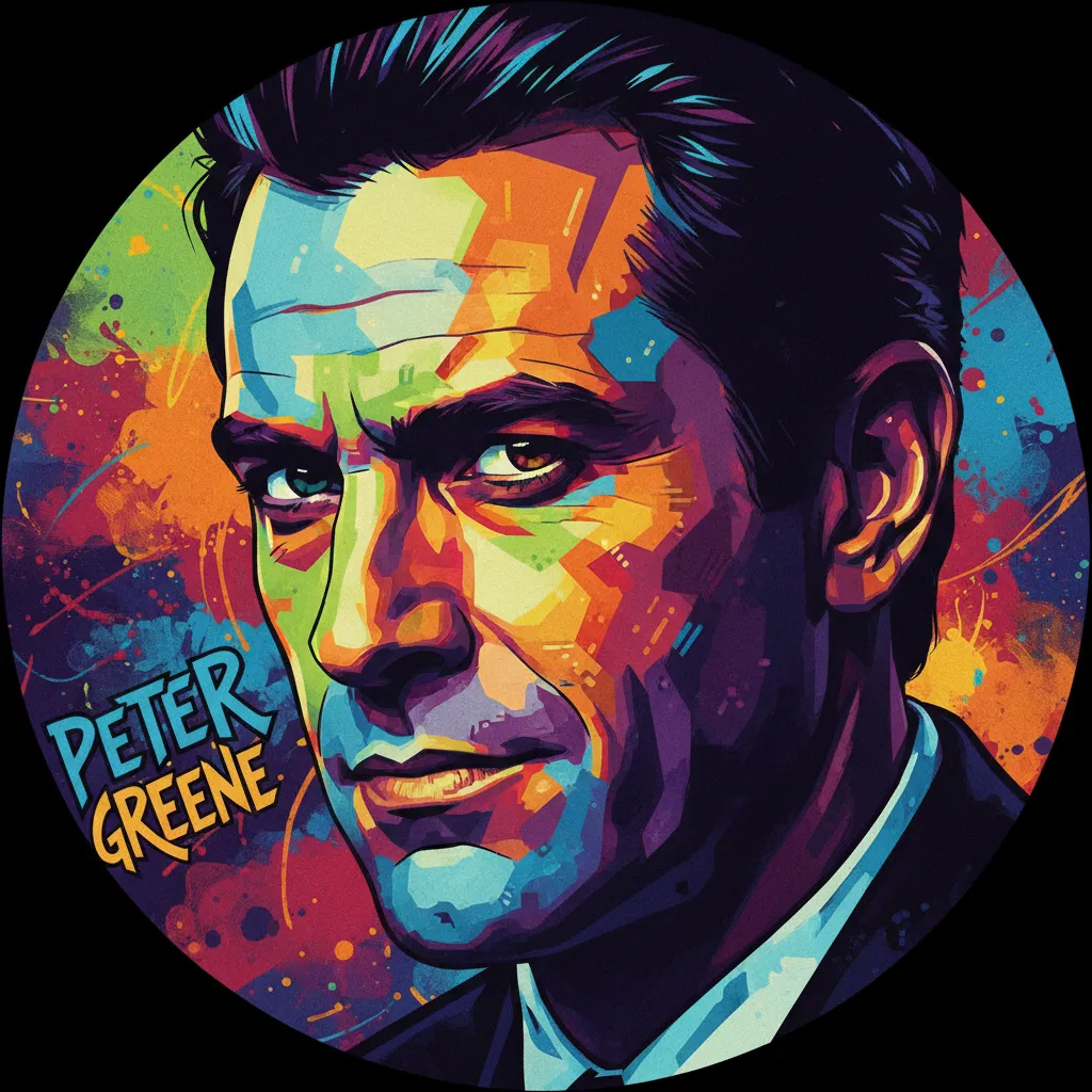 Artistic portrait of Peter Greene