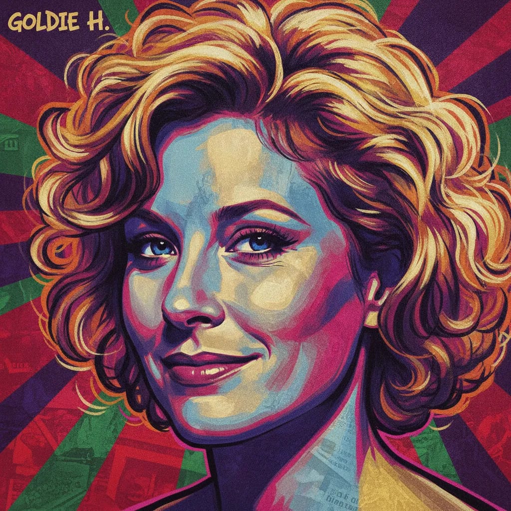 Artistic portrait of Goldie Hoffman