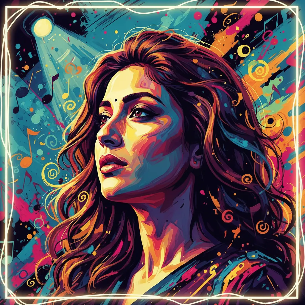 Artistic portrait of Hrishitaa Bhatt