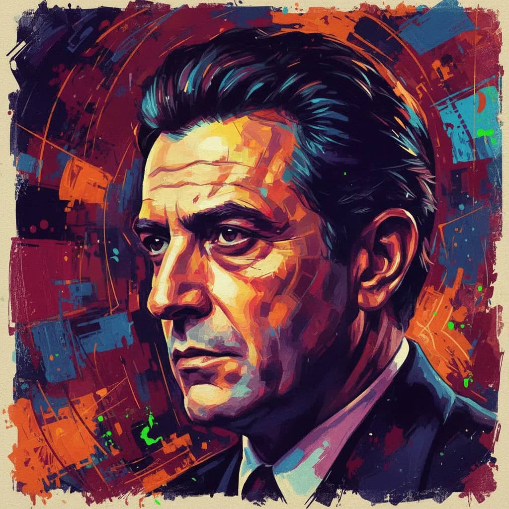 Portrait of Gian Maria Volontè