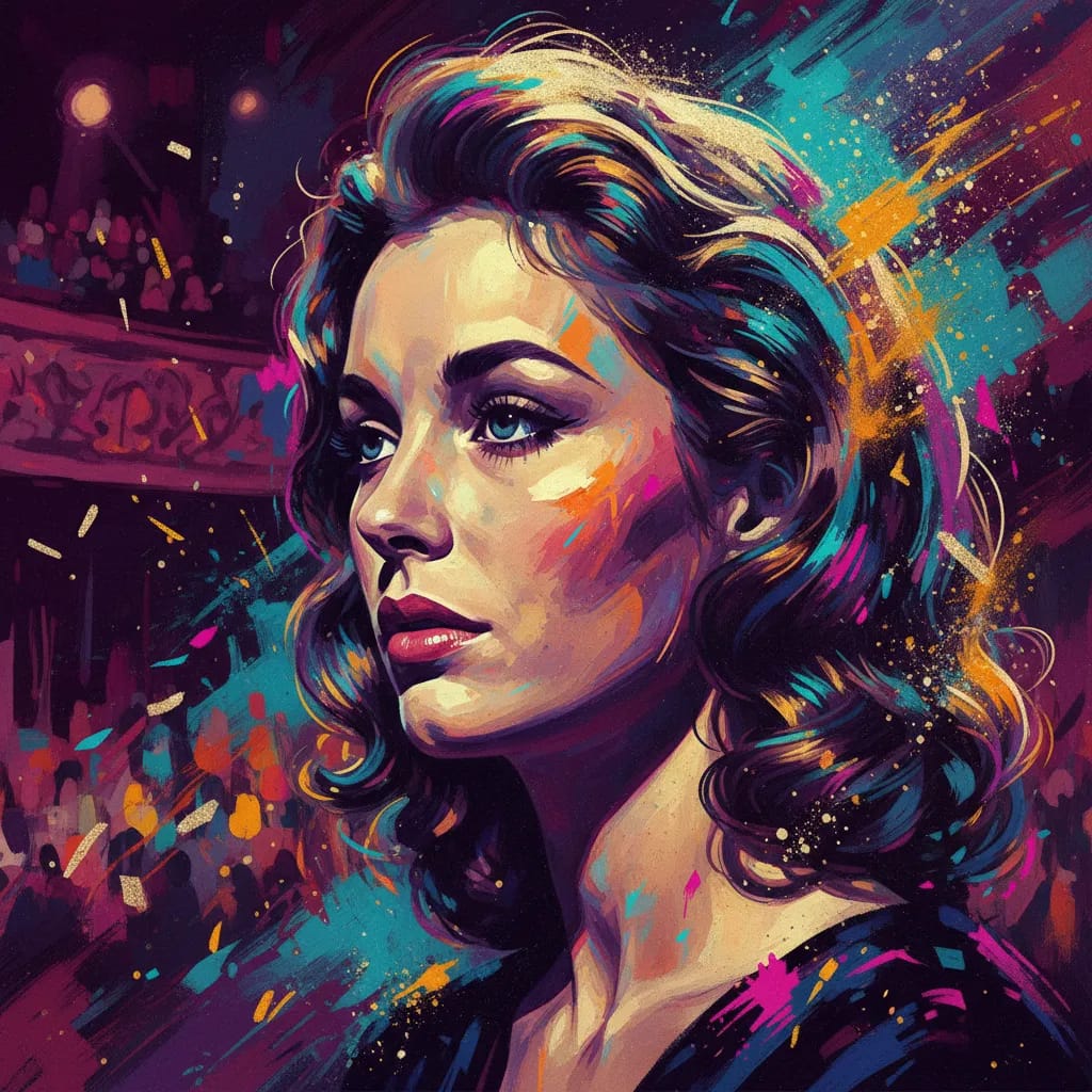 Artistic portrait of Janet Landgard