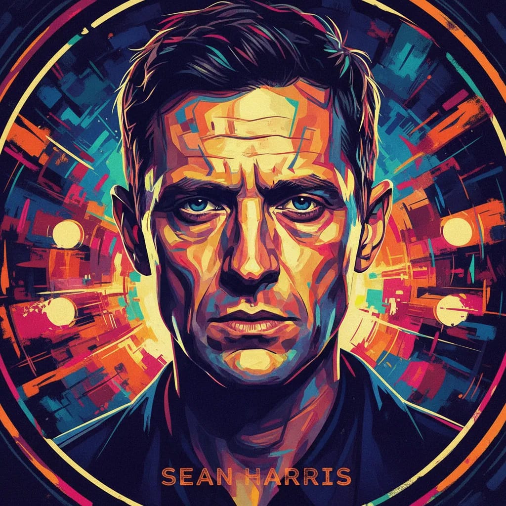 Artistic portrait of Sean Harris