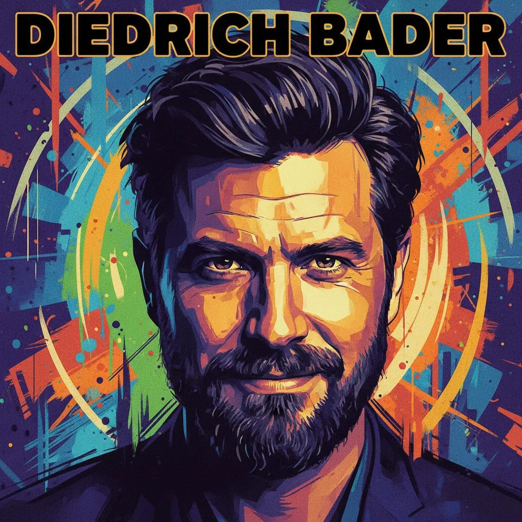 Artistic portrait of Diedrich Bader