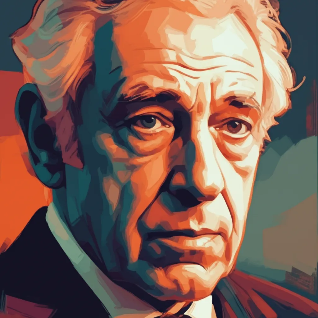 Artistic portrait of Roman Polanski