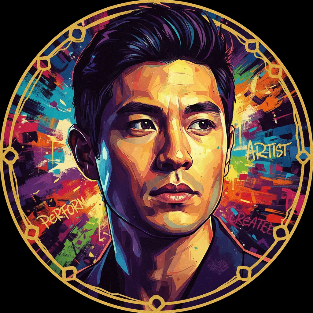 Artistic portrait of Hayden Szeto