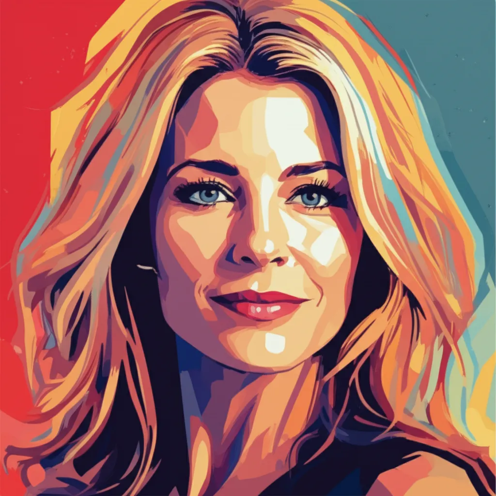 Artistic portrait of Julie Bowen