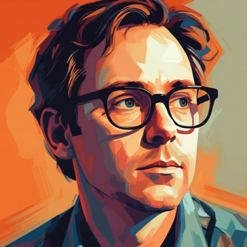 Artistic portrait of Doug Sweetland