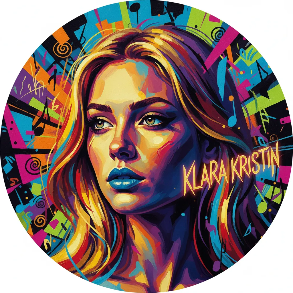 Artistic portrait of Klara Kristin