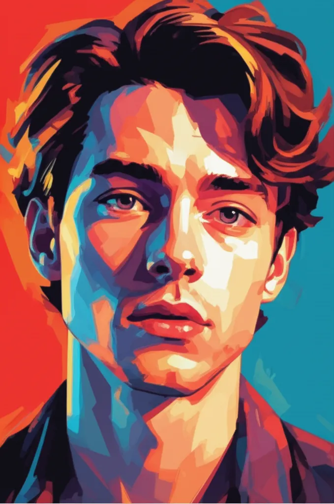 Artistic portrait of Trevor Jack Brooks