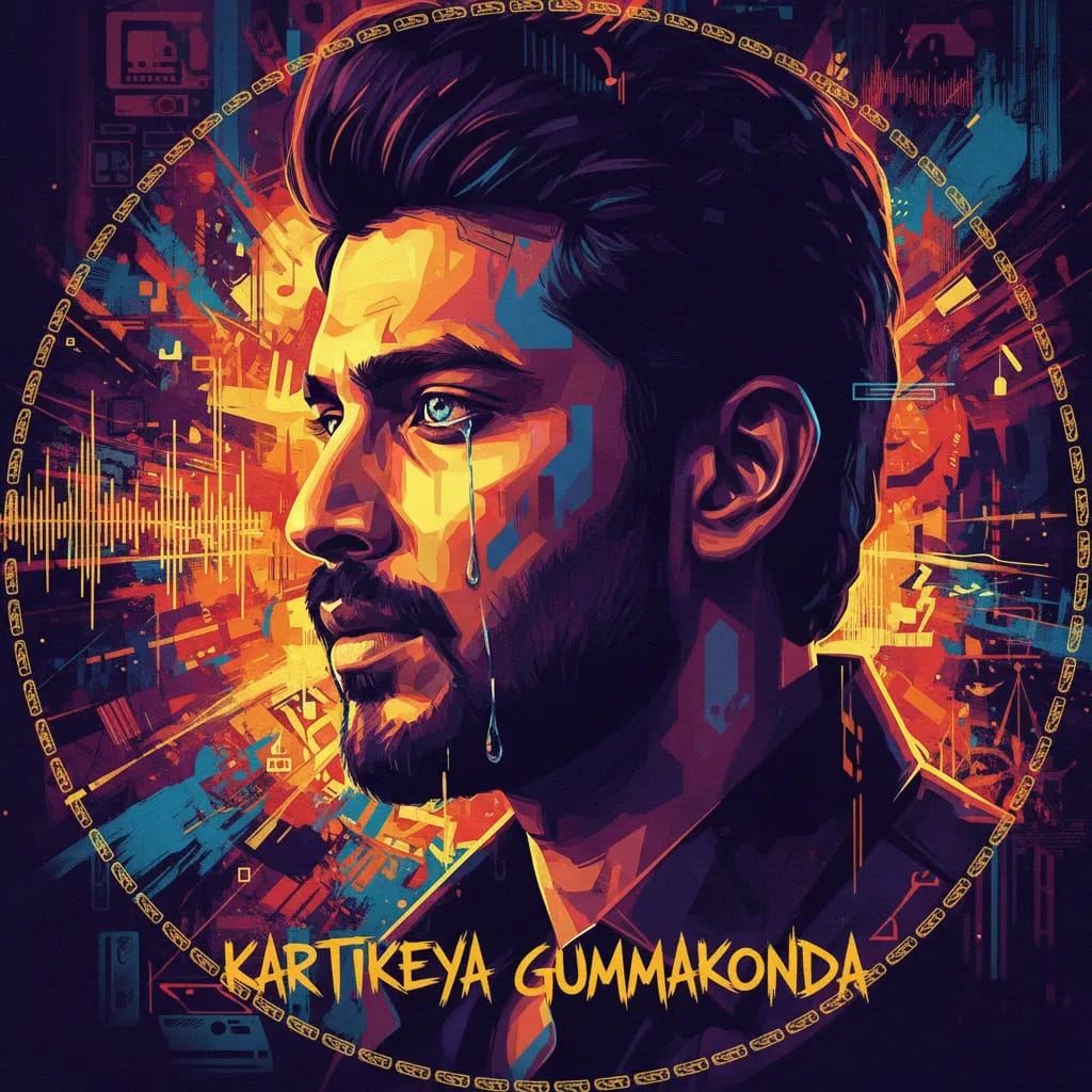 Artistic portrait of Kartikeya Gummakonda