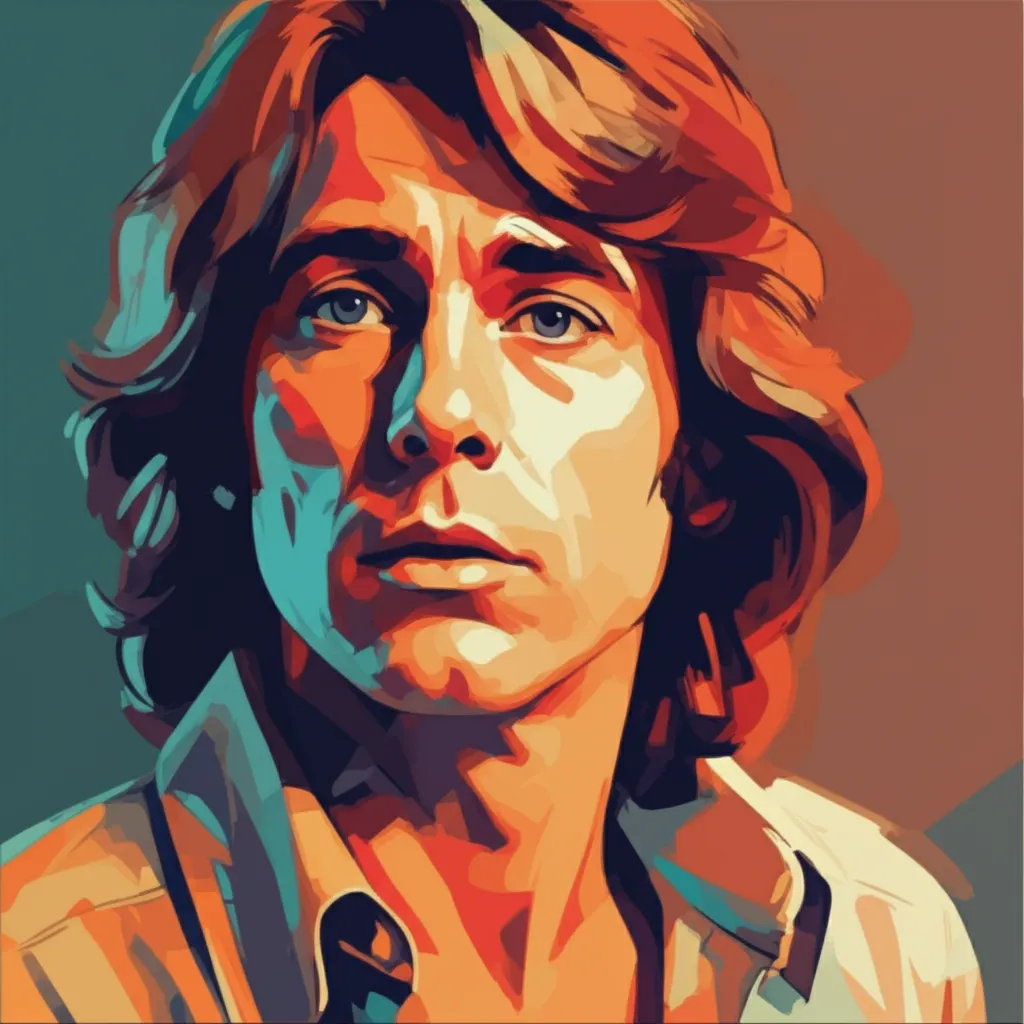 Artistic portrait of Jeff Conaway