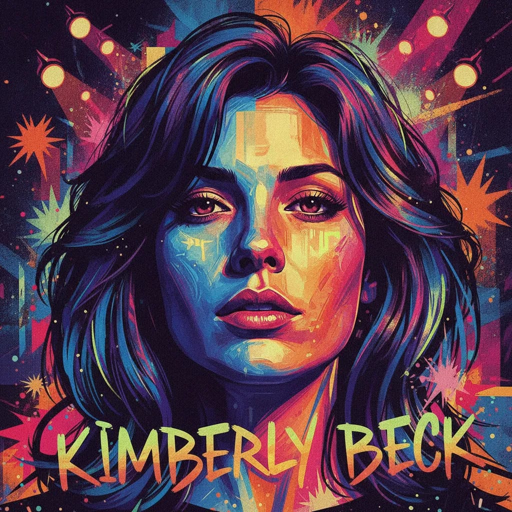 Artistic portrait of Kimberly Beck