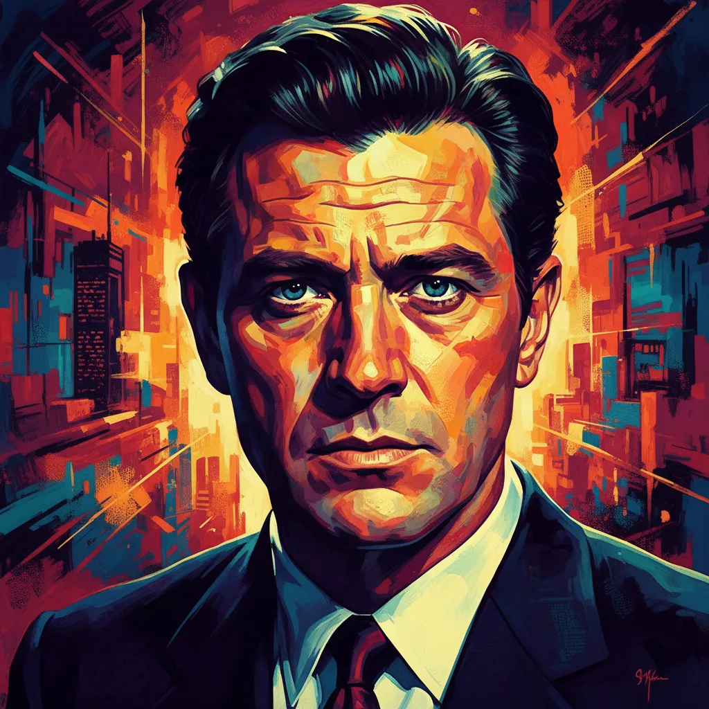 Artistic portrait of Don Gordon