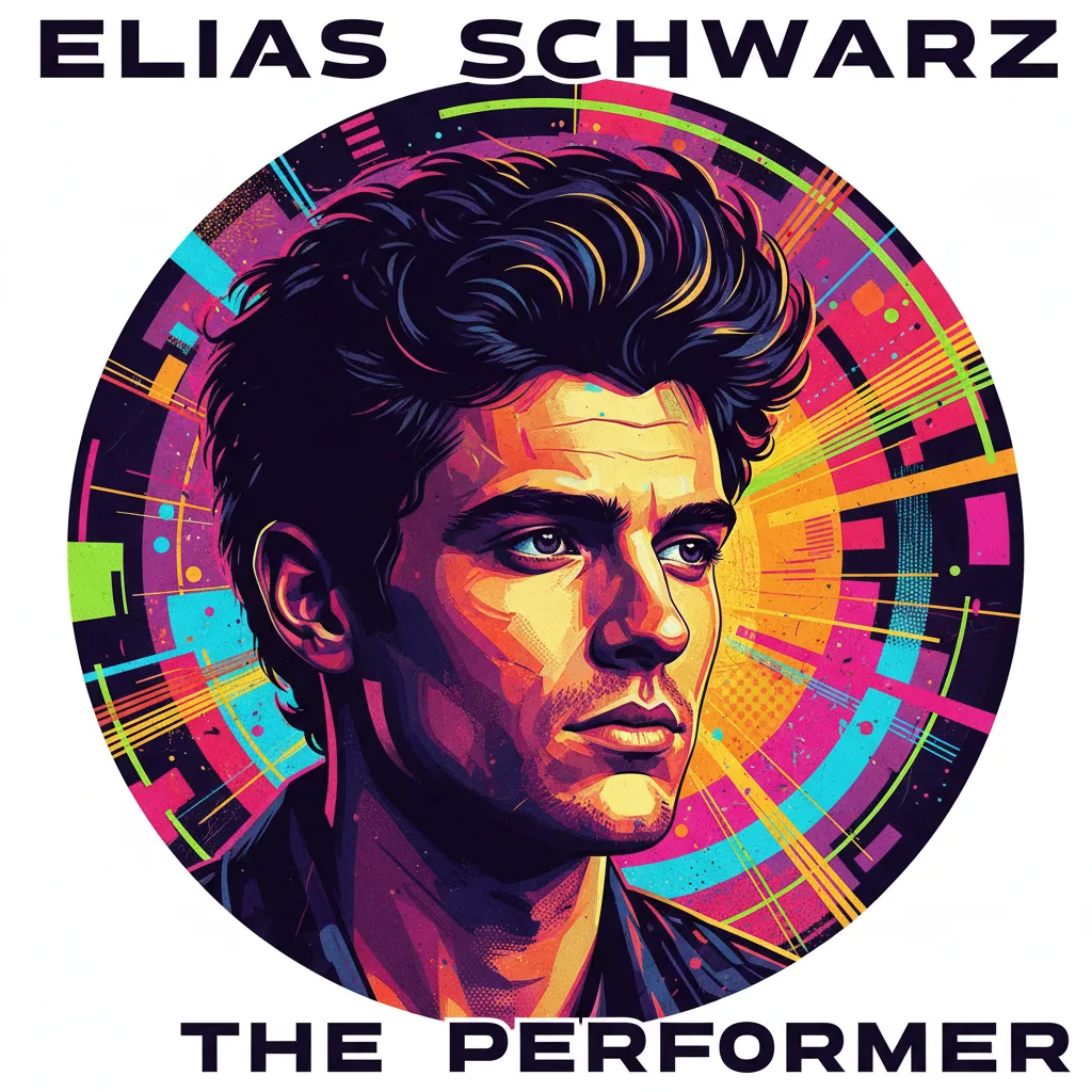 Artistic portrait of Elias Schwarz