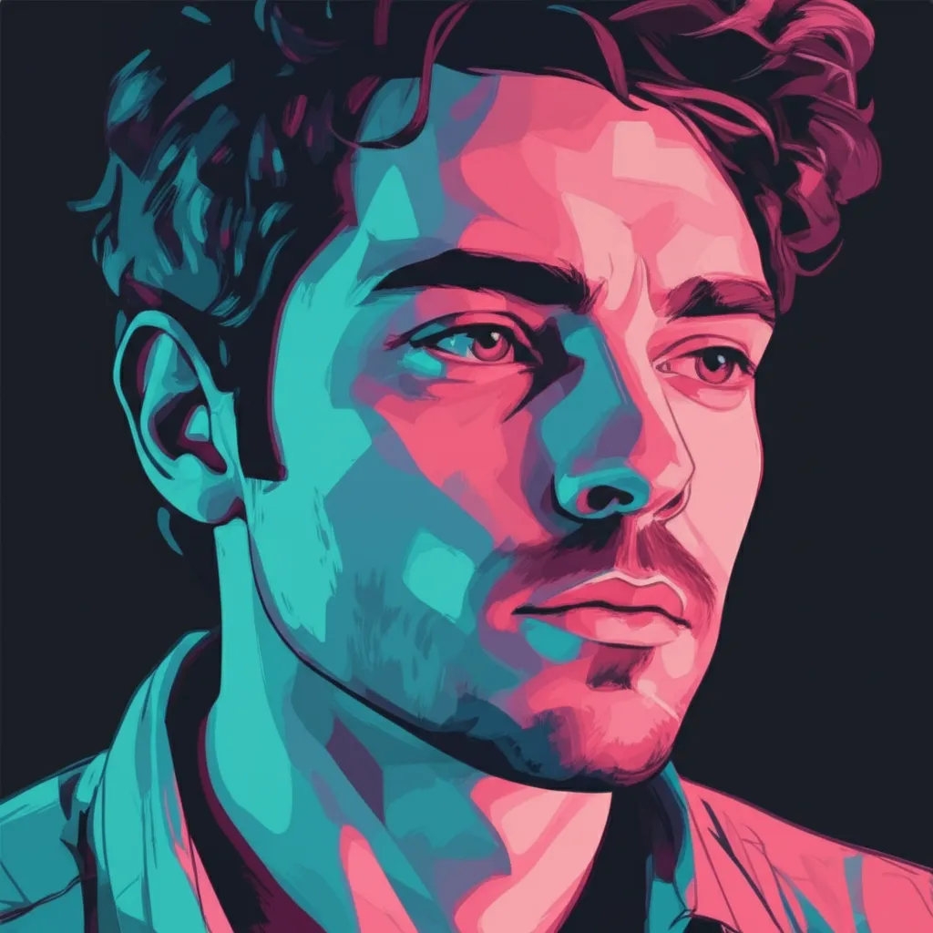 Artistic portrait of Antonio Ballerio