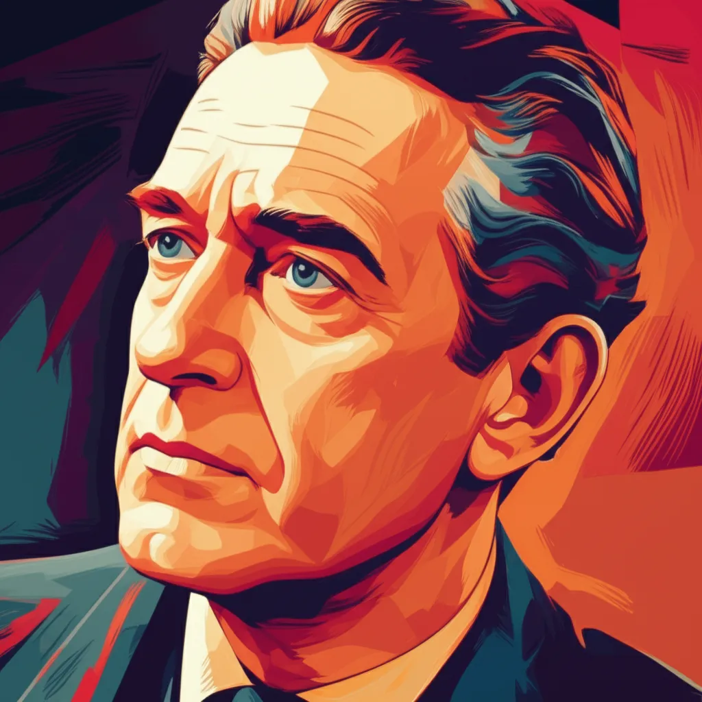 Artistic portrait of Wendell Corey