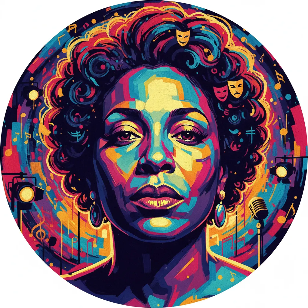 Artistic portrait of Virginia Capers