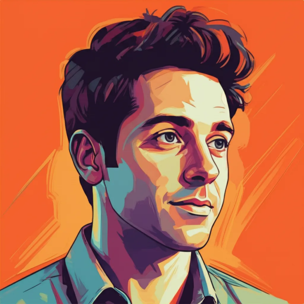 Artistic portrait of Ben Schwartz