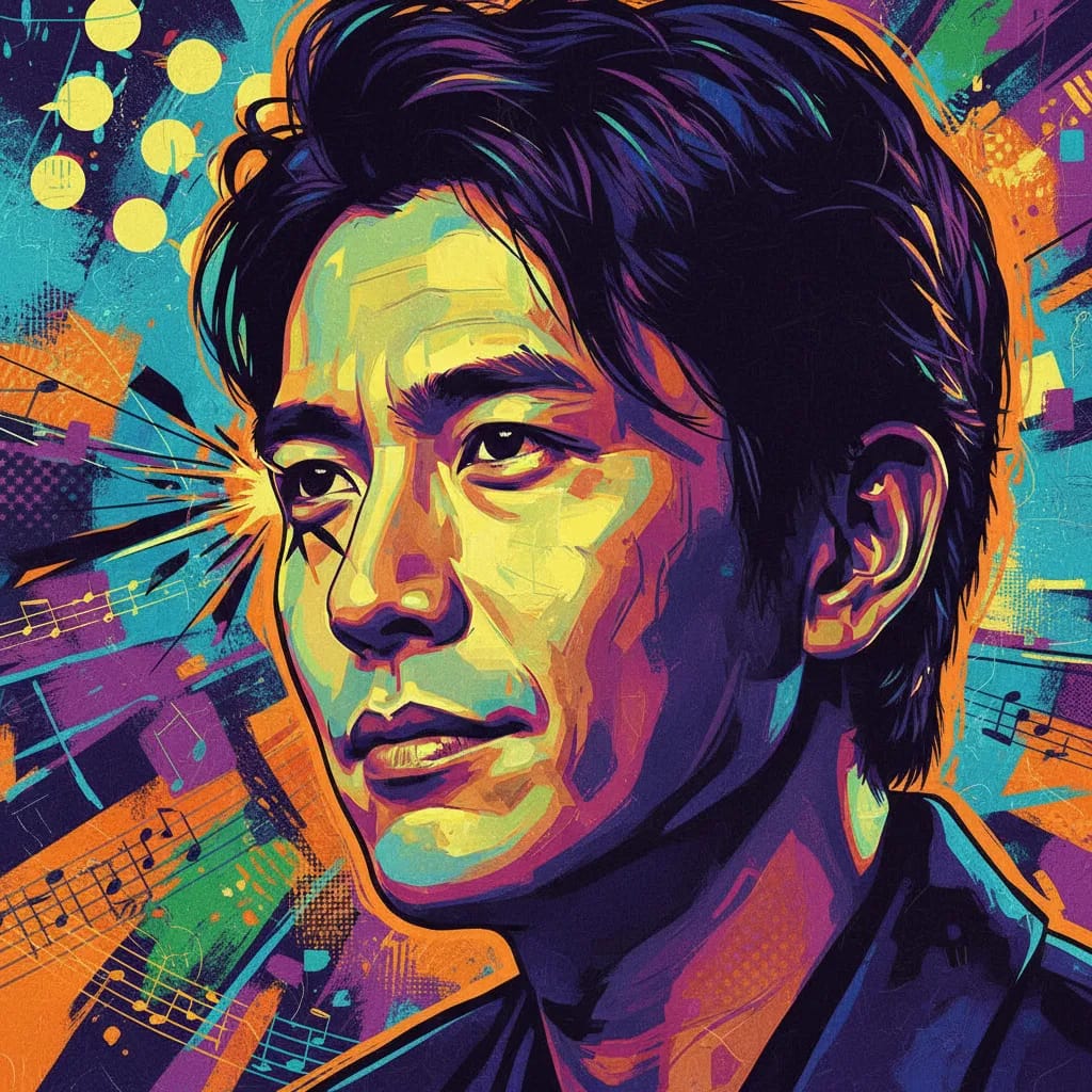 Artistic portrait of Takayuki Hamatsu