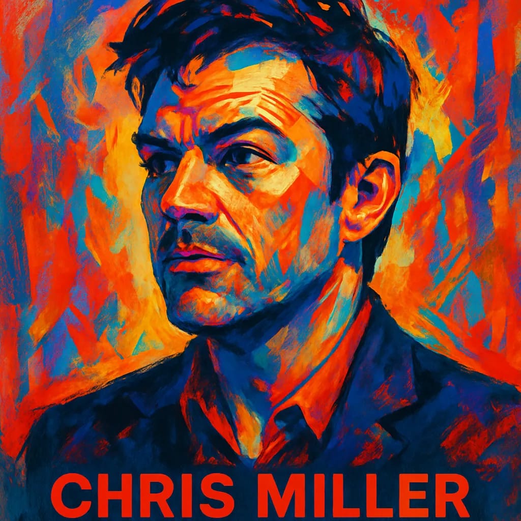 Artistic portrait of Chris Miller