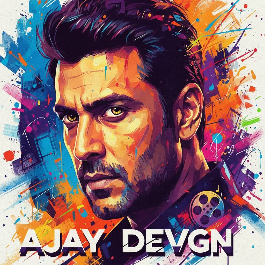 Portrait of Ajay Devgn