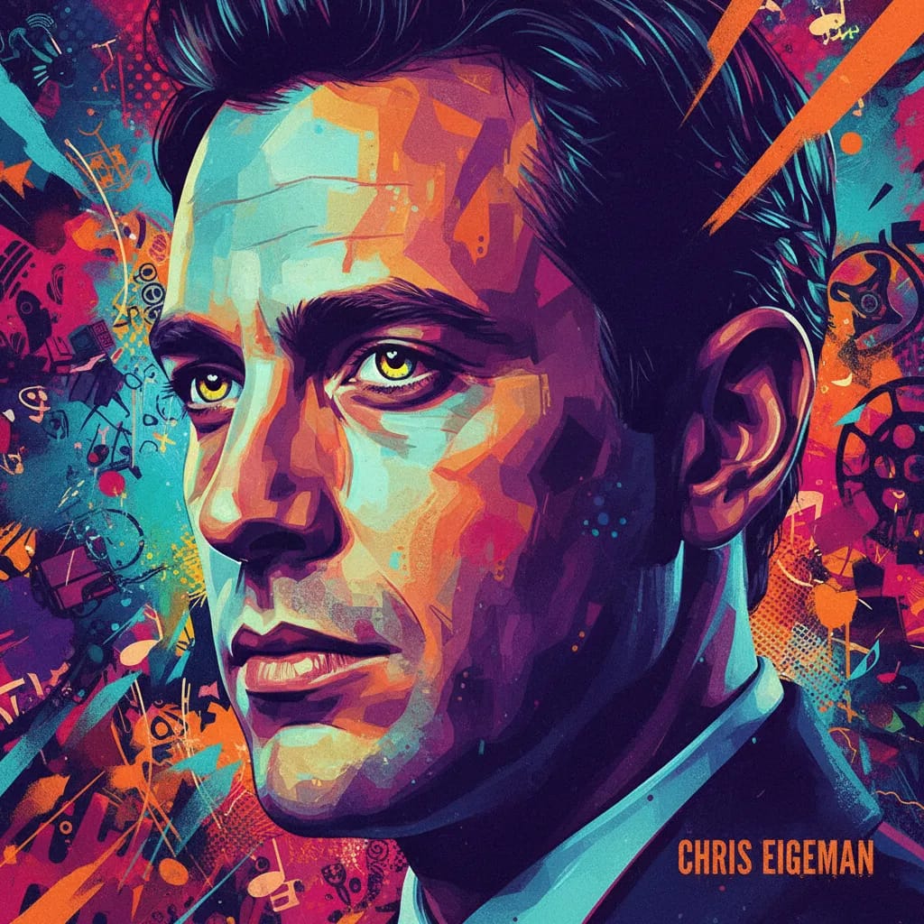 Artistic portrait of Chris Eigeman