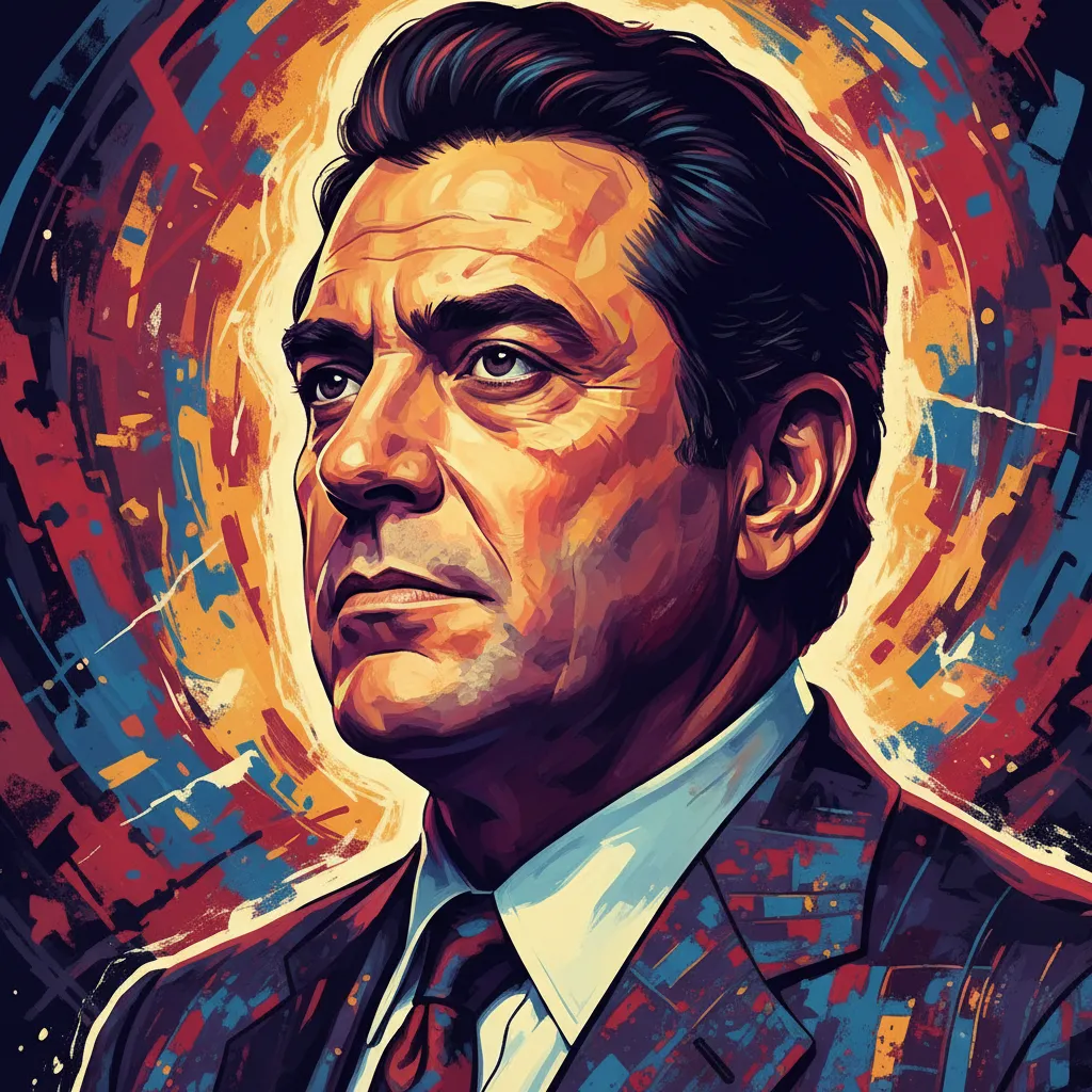 Artistic portrait of Paul Sorvino