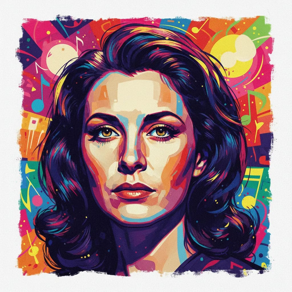 Artistic portrait of Mercedes McCambridge