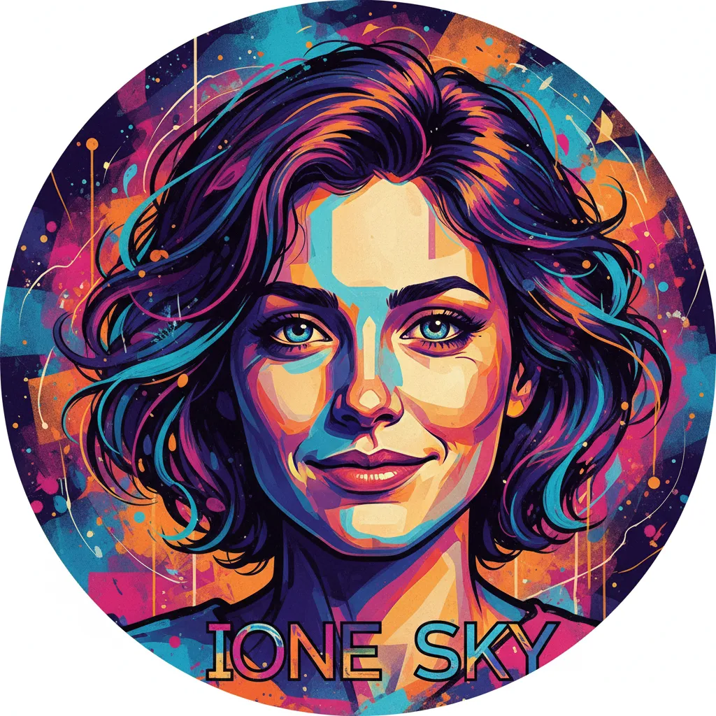 Artistic portrait of Ione Skye