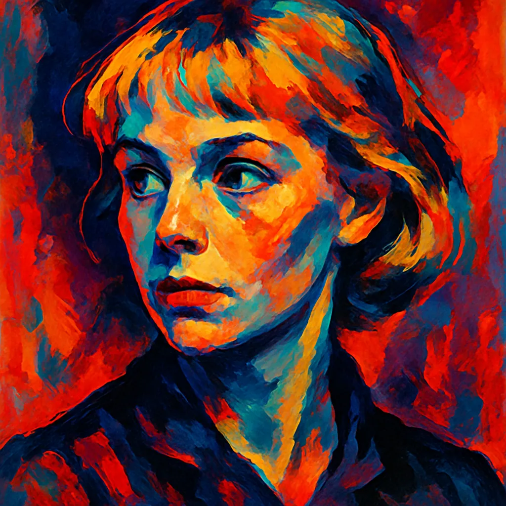 Artistic portrait of Birgitta Pettersson
